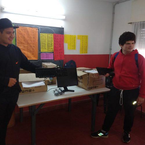 entrega de computadoras