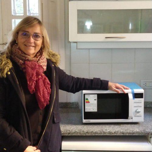 entrega de microondas